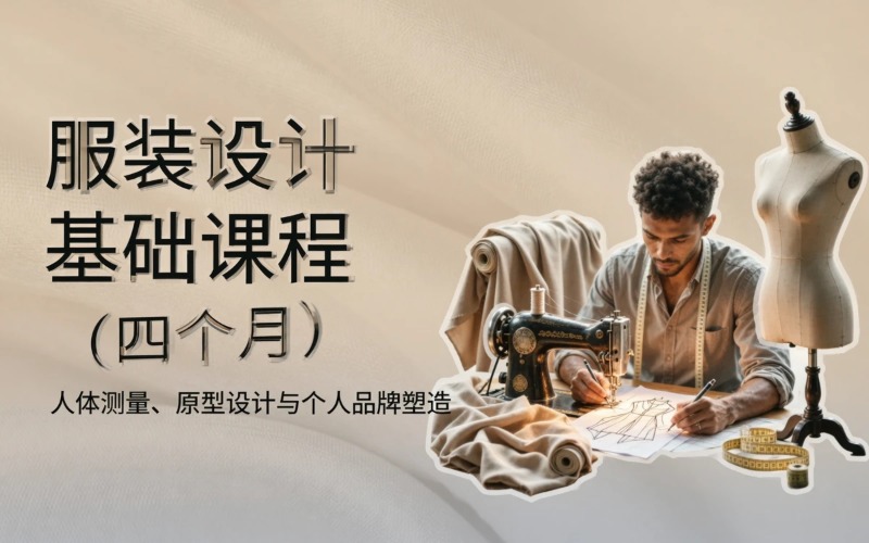 杭州服装设计四个月基础课程