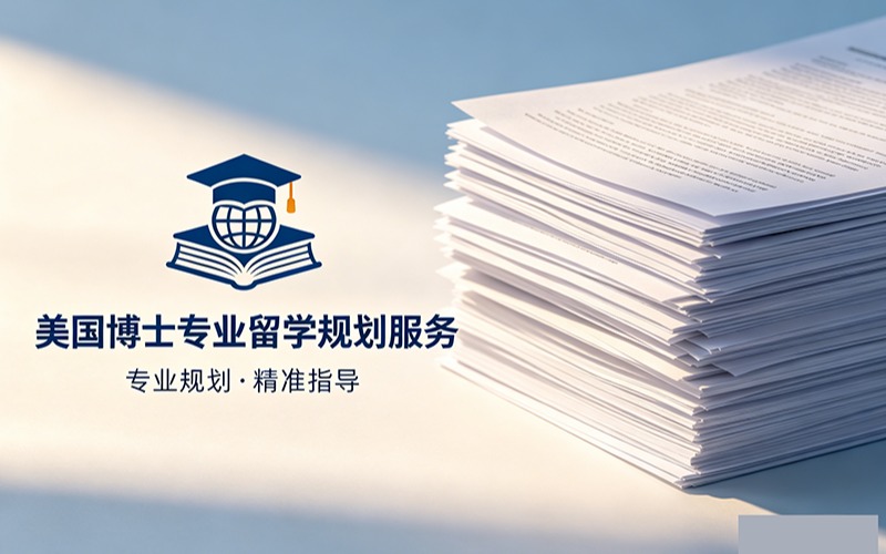 美国博士专业留学规划服务
