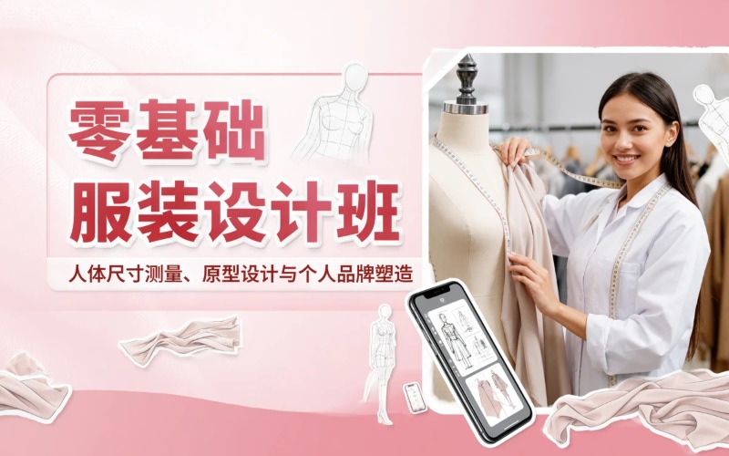 杭州服装设计一年小白班课程