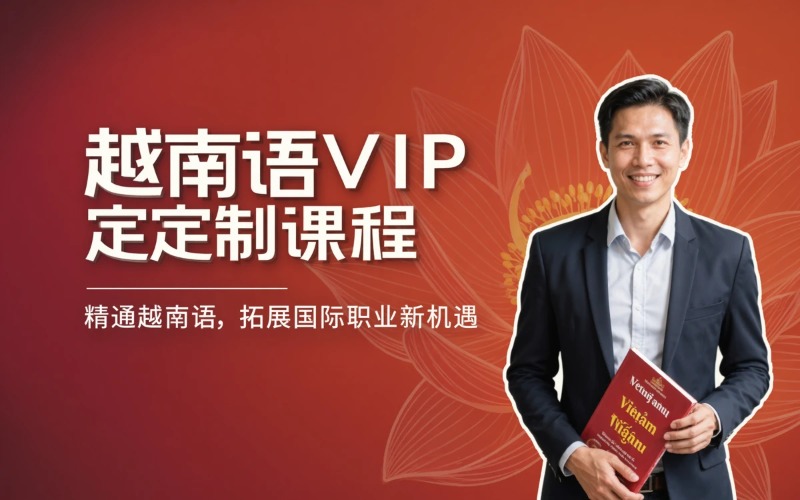 南京越南語VIP定制課程培訓班