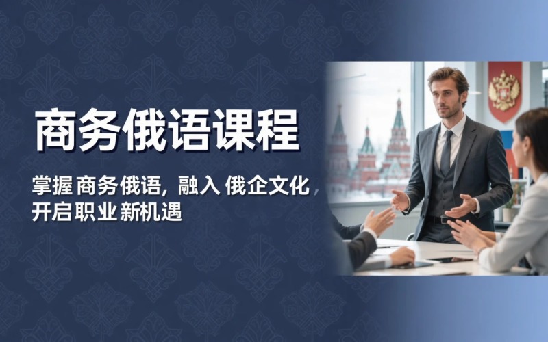 南京俄語(yǔ)商務(wù)課程輔導(dǎo)班