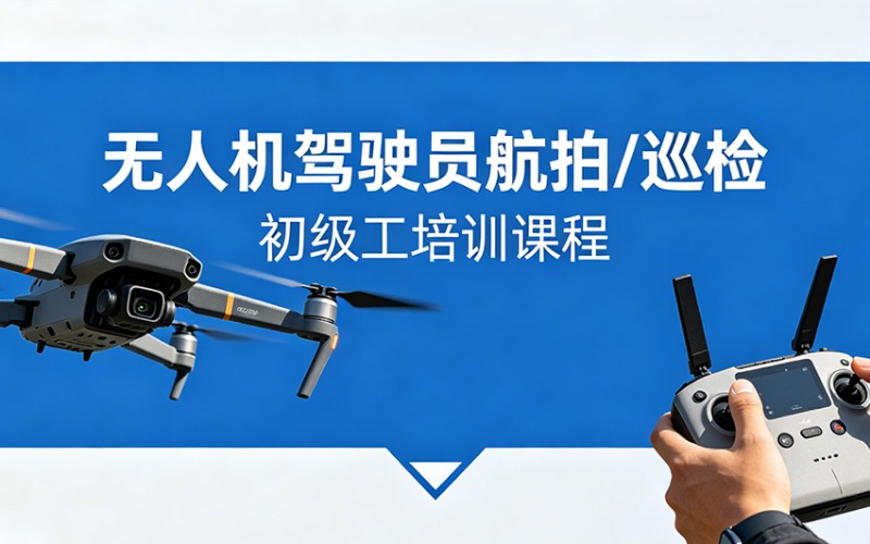无人机驾驶员航拍/巡检初级工培训课程