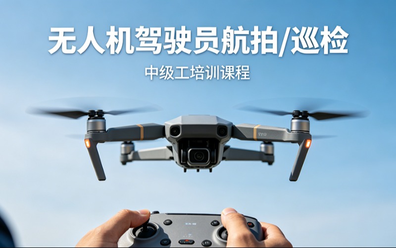 无人机驾驶员航拍/巡检中级工培训课程