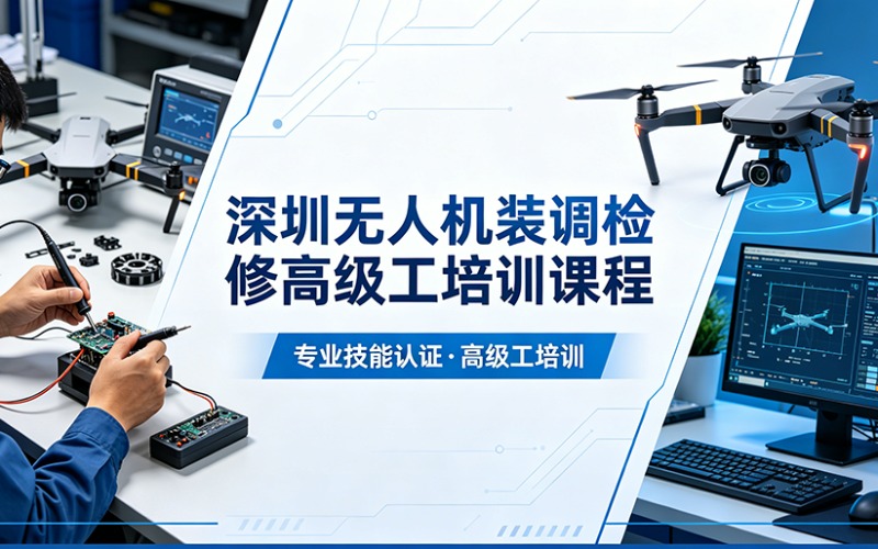 深圳无人机装调检修高级工培训课程