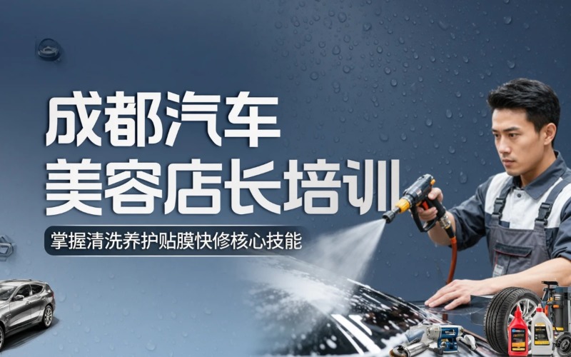 成都汽車美容快修連鎖店長培訓(xùn)班