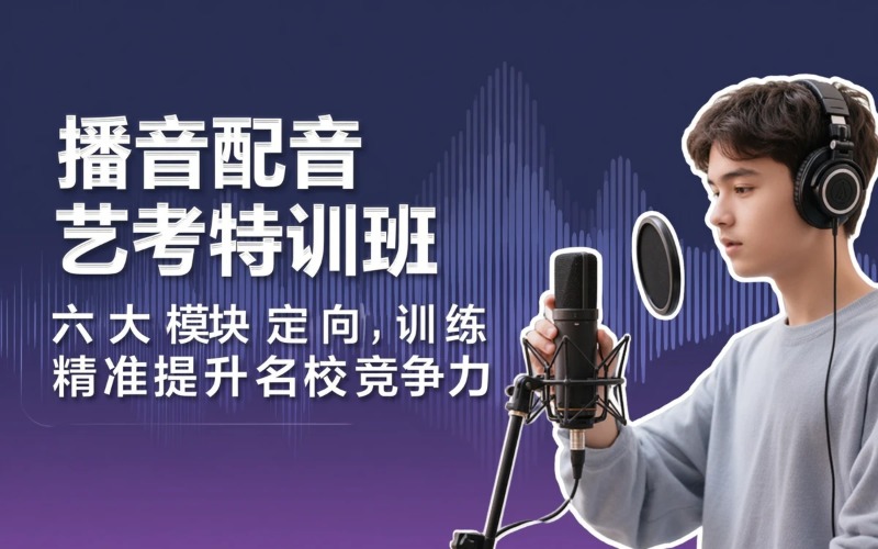 北京播音配音类艺考名校特训班