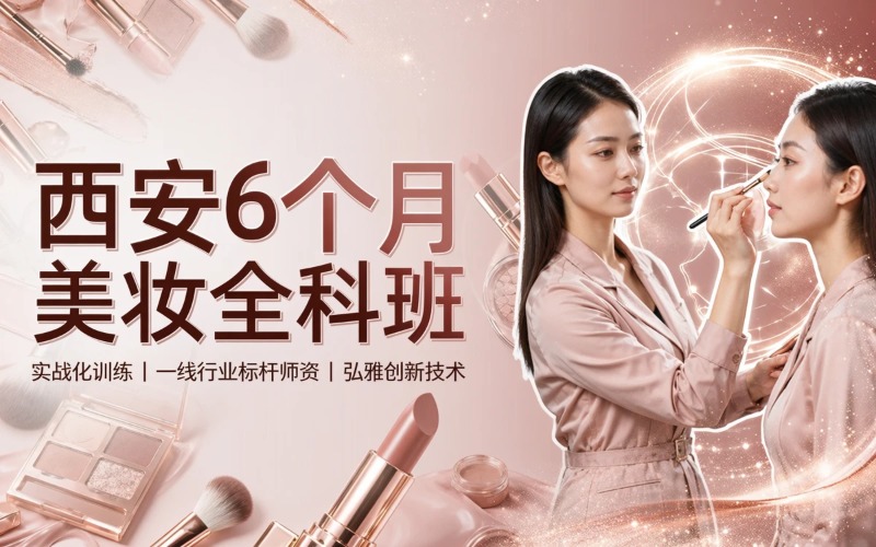 西安6个月美妆课程全科班