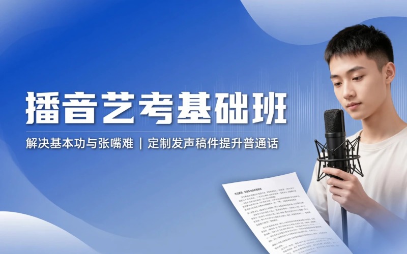 北京播音艺考基础强化班
