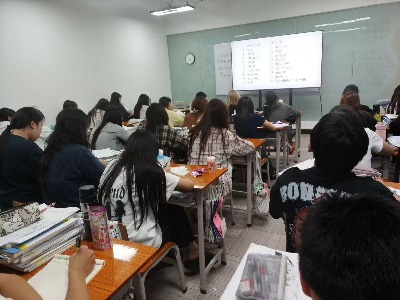 一号教室教学现场一览