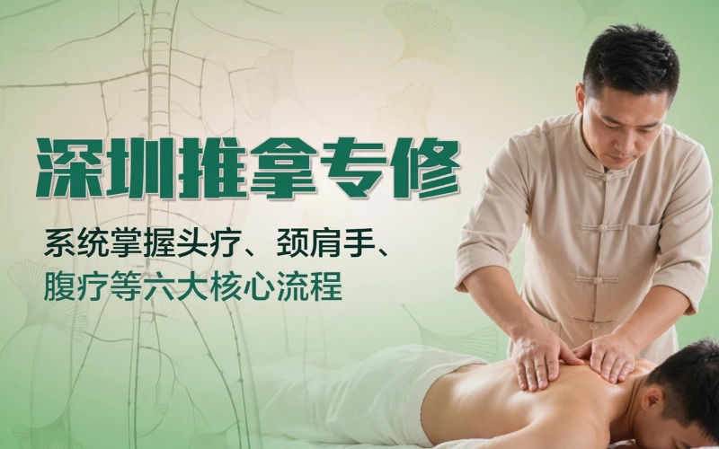 深圳专业推拿学习课程