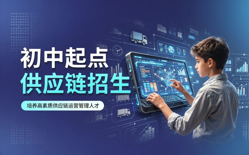 供应链专业初中起点中专招生简章