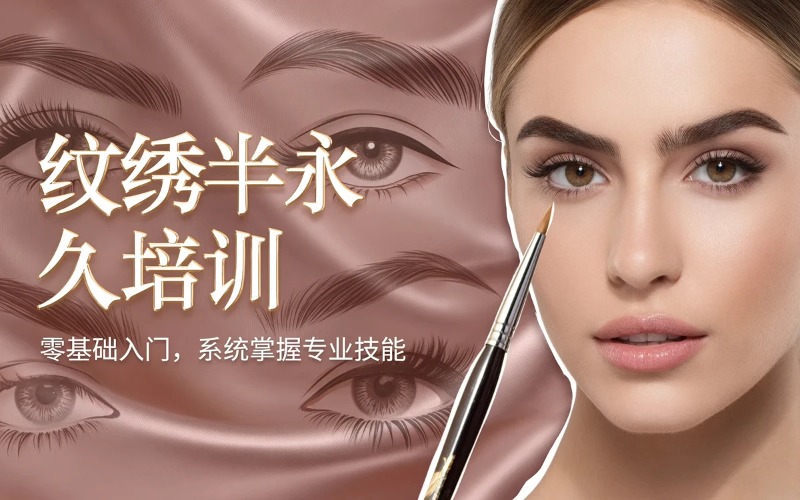 贵阳纹绣半永久培训课程