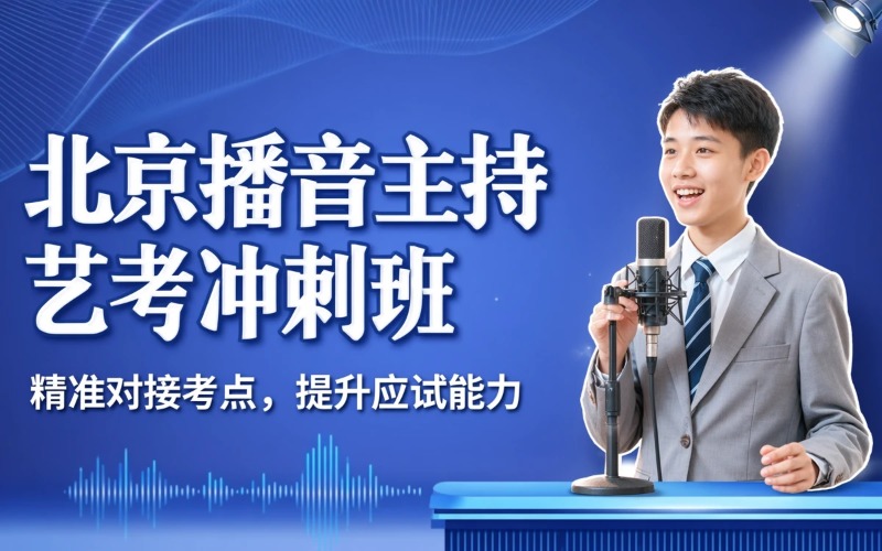 北京播音主持专业艺考冲刺班