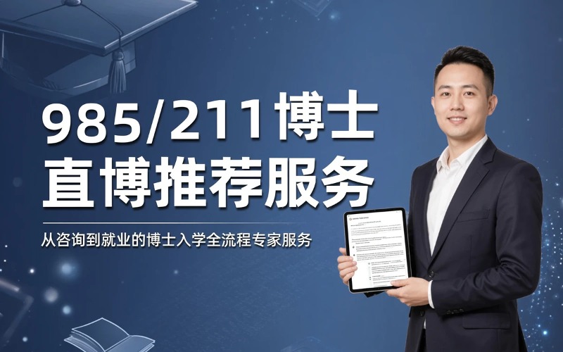 国内985/211/双一流大学直接攻读博士推荐入学服务