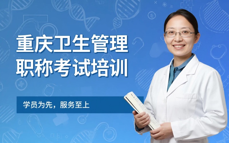 重庆卫生管理研究职称资格考试课程培训班