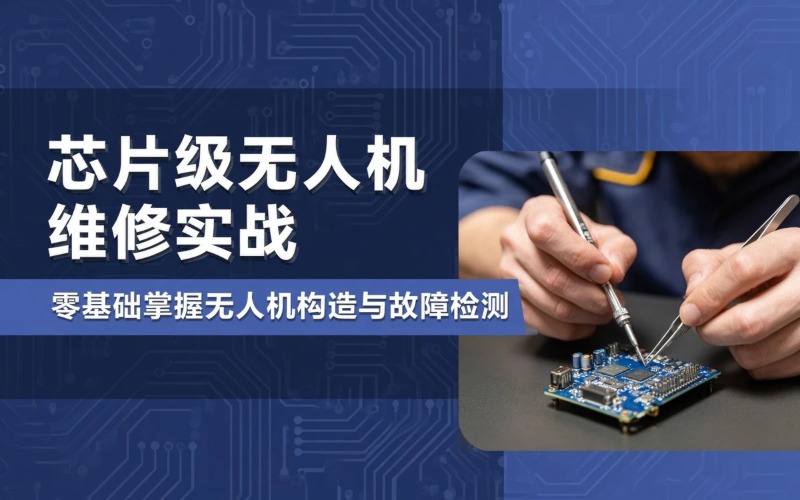 昆明无人机芯片级维修实战课程