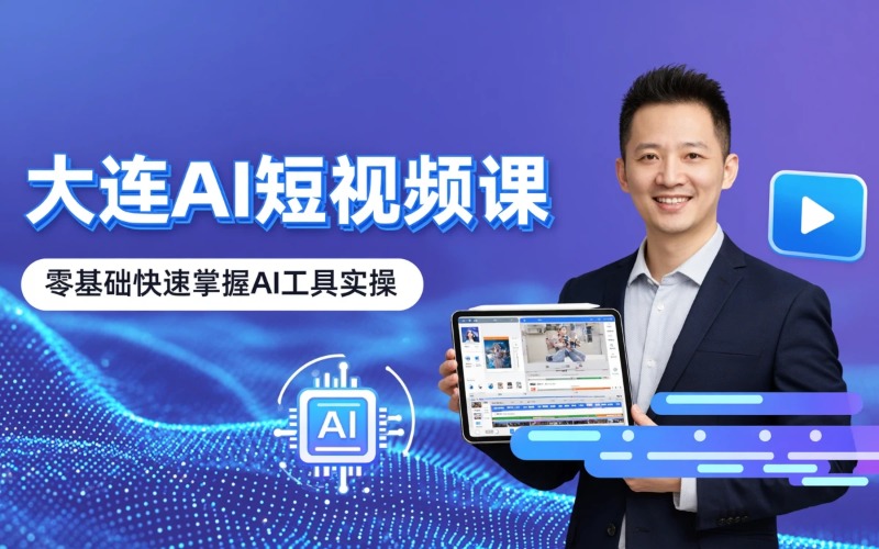 大连AI短视频课程培训