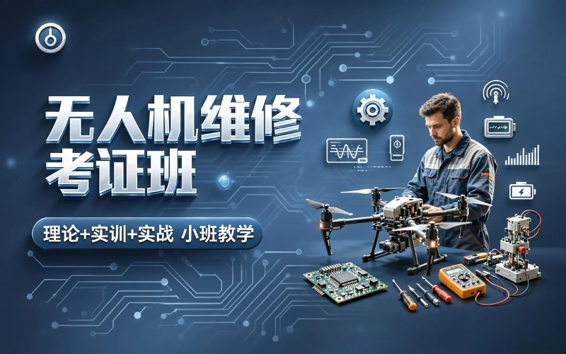 无锡无人机维修考证班