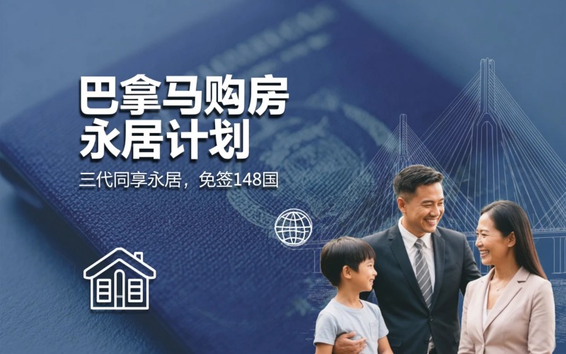 巴拿马购房永居 · 旅行护照申请服务