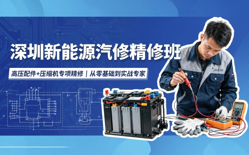深圳新能源汽车配件维修培训班