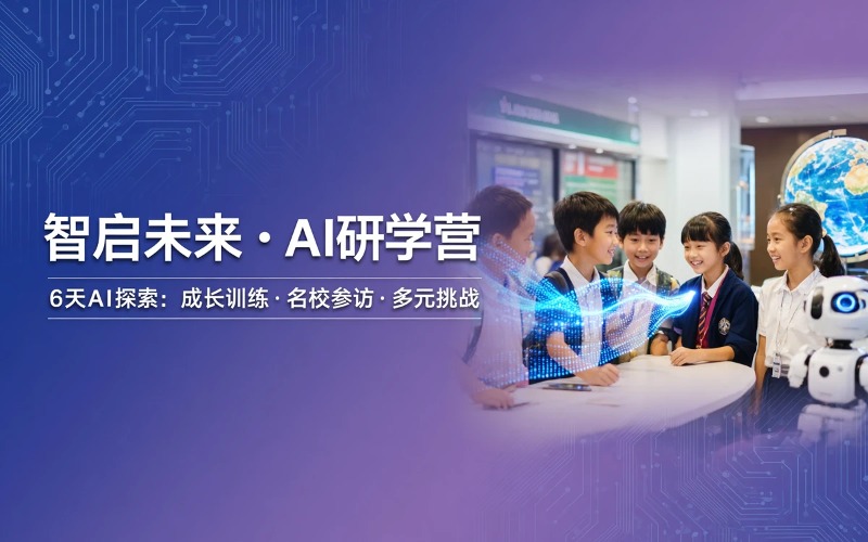智启未来与新加坡未来桥AI主题6天研学营