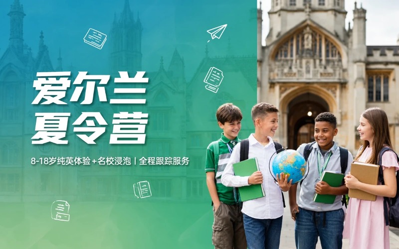 青岛爱尔兰夏令营游学