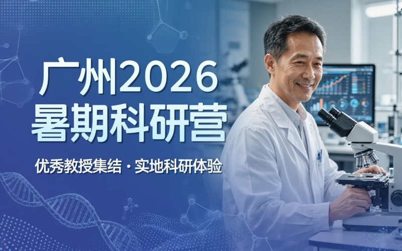 广州2026暑期科研营