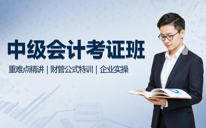 中级会计课程考证培训班