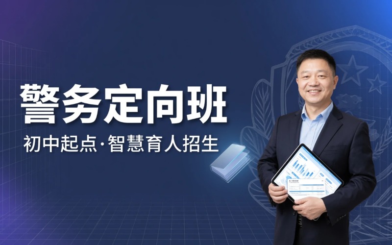 警务方向初中起点三年学制中专定向班招生简章