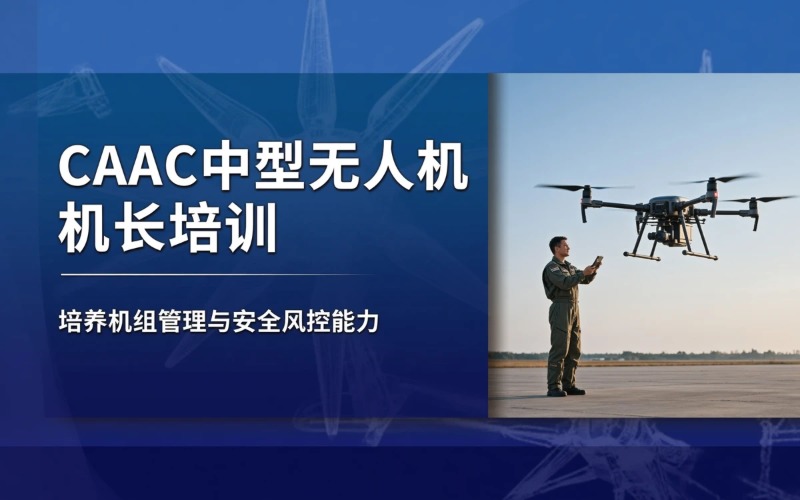 东莞中型多旋翼无人机CAAC视距内机长培训考证班
