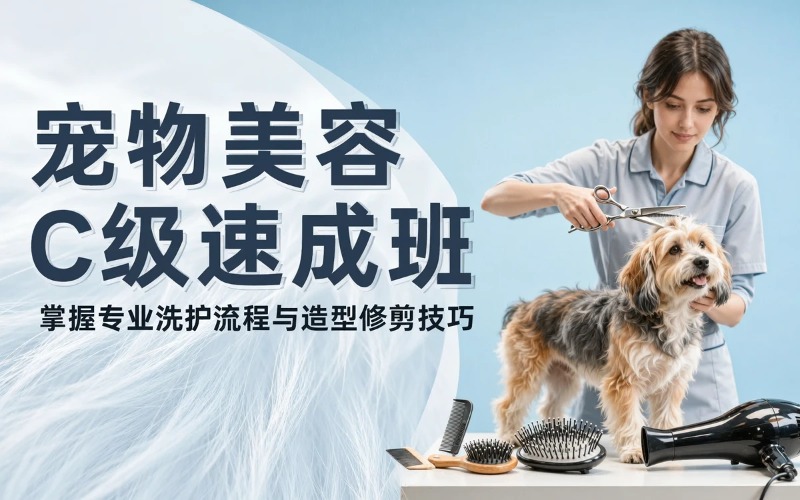 西安宠物美容C级速成班