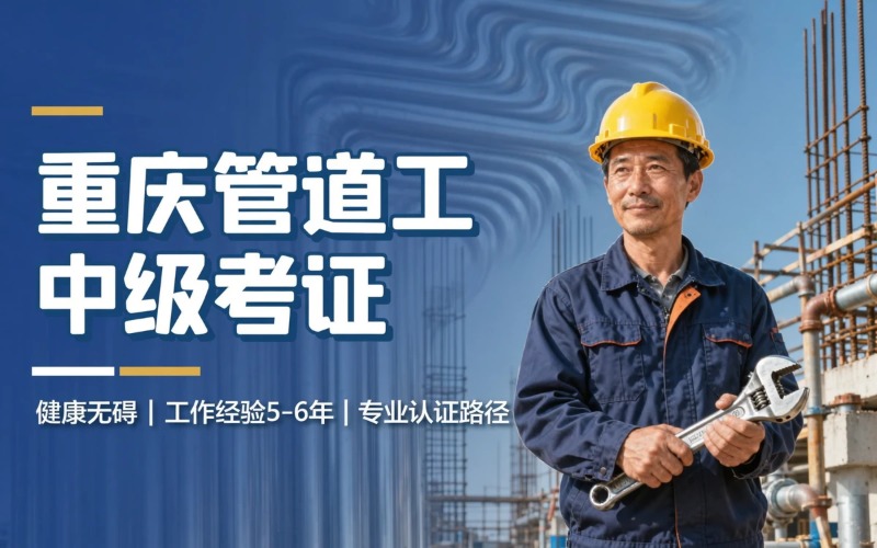重庆中级管道工考证项目