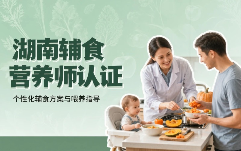 湖南辅食营养师考证培训班