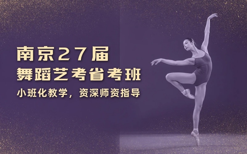 南京27届全日制舞蹈大艺考中国舞/国标舞省考班