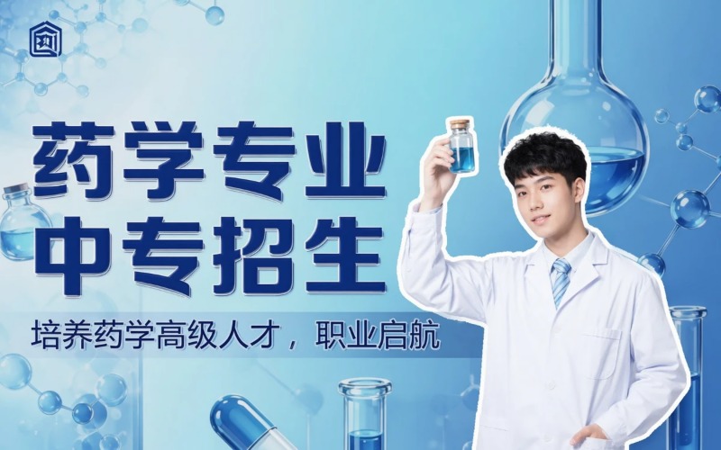 药学专业初中起点三年学制中专招生简章