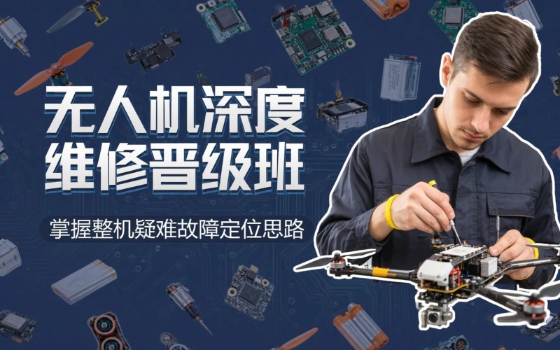 成都无人机深度维修晋级班