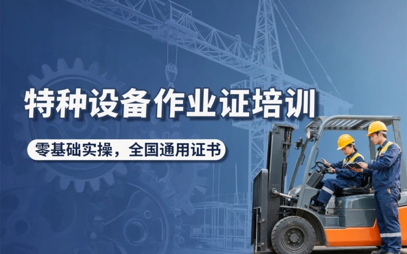 南昌特种设备作业证培训班
