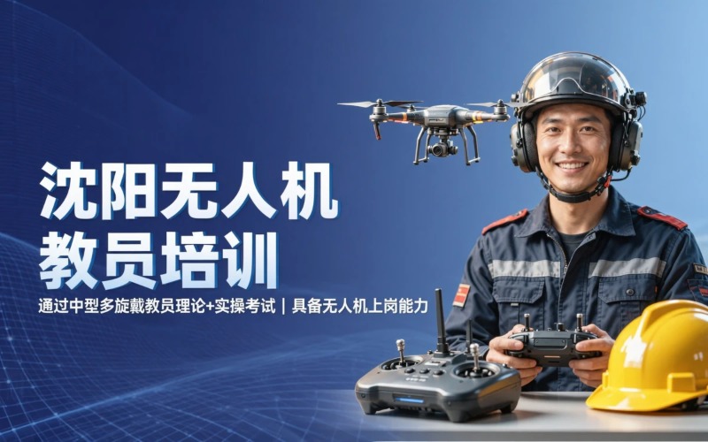 沈阳无人机中型多旋翼教员培训班