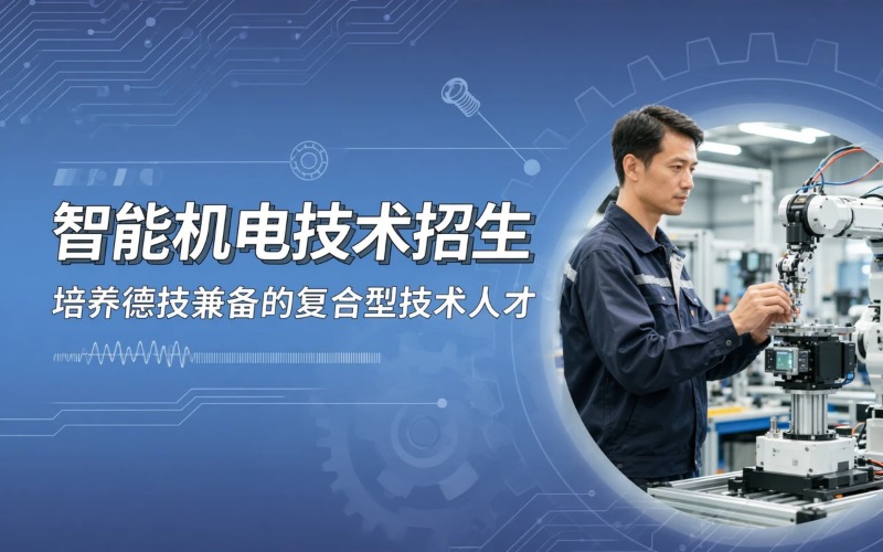 智能机电技术专业初中起点三年学制中专招生简章