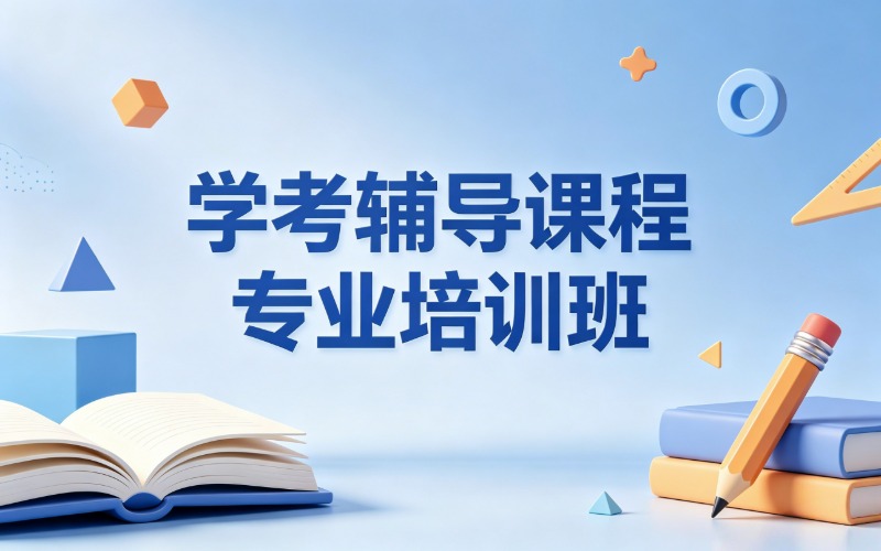 学考辅导课程专业培训班