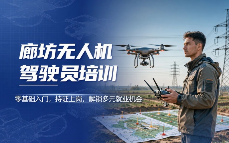 廊坊小型超视距无人机驾驶员培训班