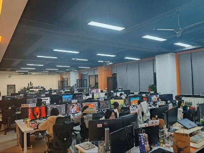 西安黑钥匙科技培训中心的教学现场一览
