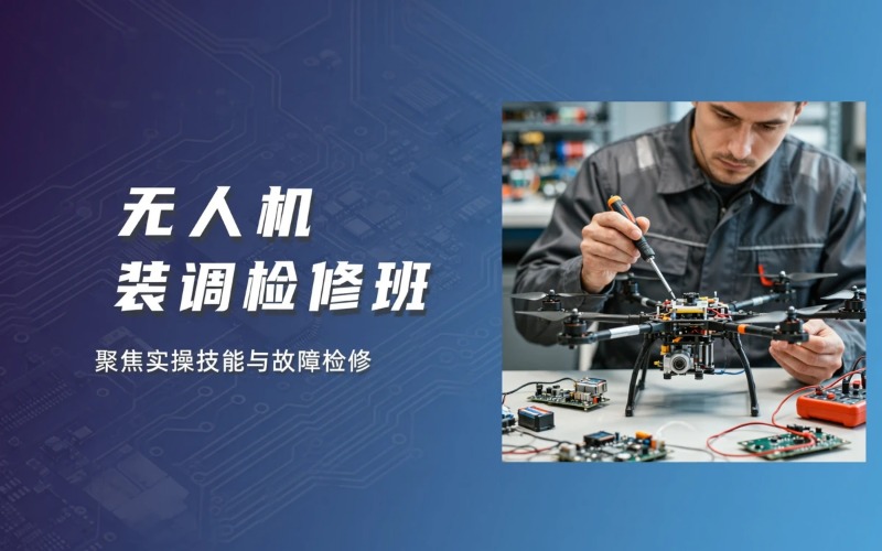 昆明无人机装调检修培训班