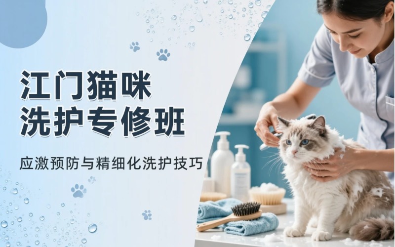 江门专业猫咪洗护专修培训班
