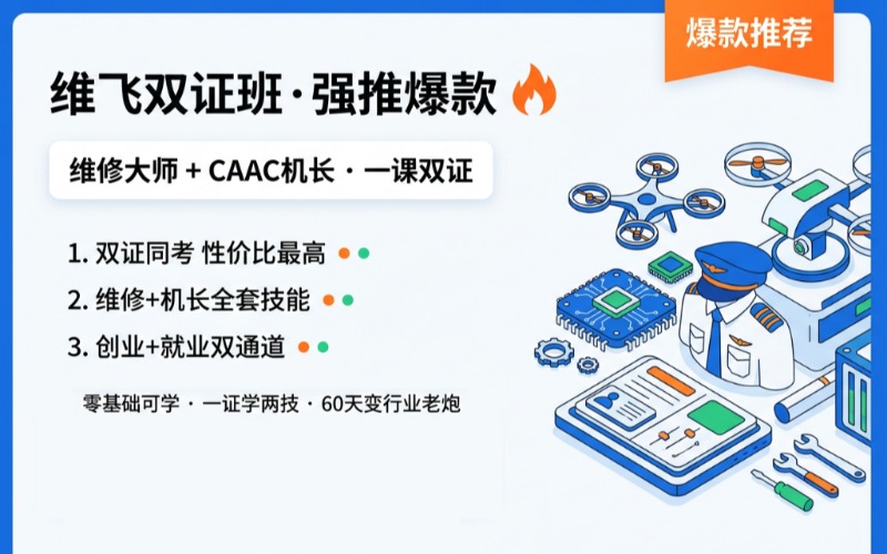 成都无人机维修与飞行培训课程