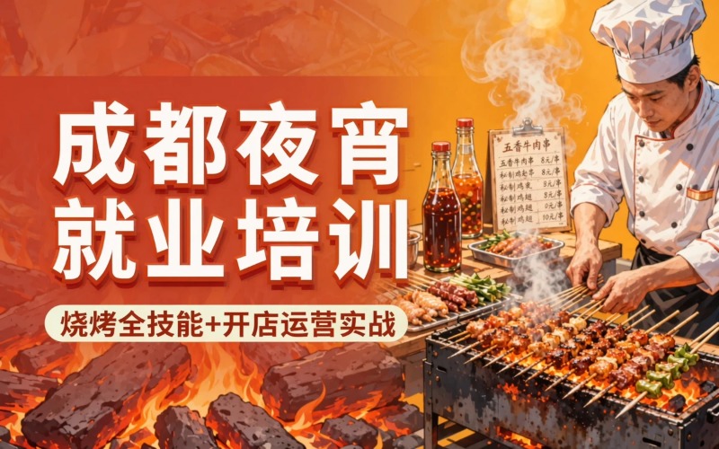 成都夜宵就业专业培训班