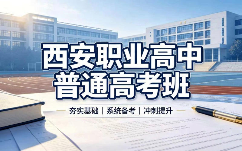 西安职业高中普通高考班