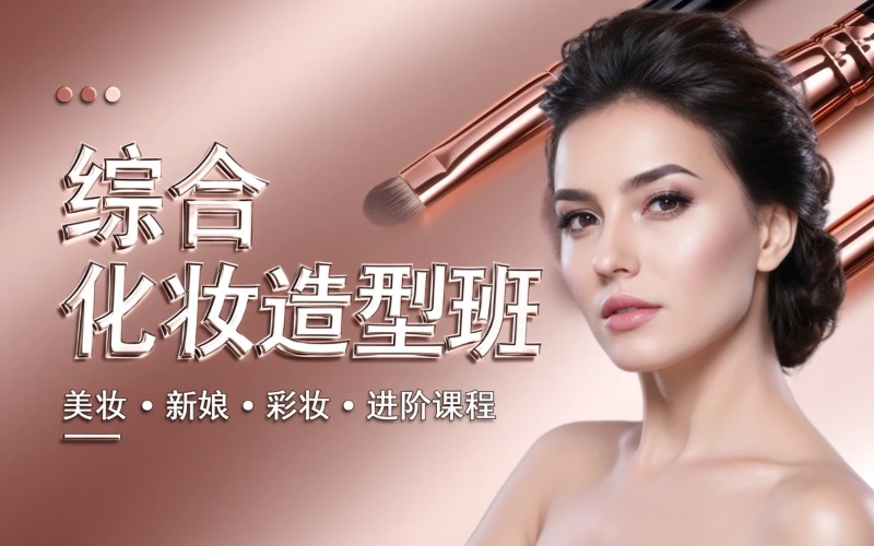 广州综合化妆造型培训课程