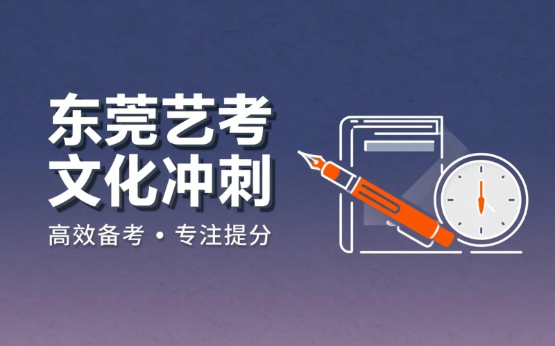 东莞艺考生文化课冲刺课程
