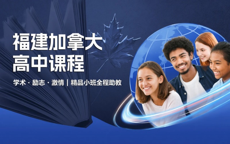 福建加拿大高中课程专业培训班